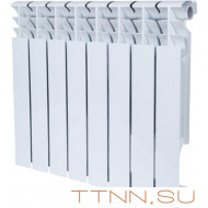 Биметаллический радиатор Rommer Plus Bm 500 8 секции Биметаллический радиатор Rommer Plus Bm 500 8 секции