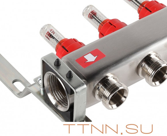 Для отопления Rommer 1"/3/4"x9 с расходомерами (RMS-1201-000009) Для отопления Rommer 1"/3/4"x9 с расходомерами (RMS-1201-000009)