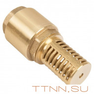 Обратный клапан Unipump 1" с сеткой (сетка-латунь, толк.-латунь) Обратный клапан Unipump 1" с сеткой (сетка-латунь, толк.-латунь)