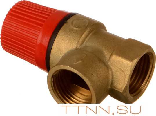 Предохранительный клапан Rommer 3 бар 1/2"x3/4" (RVS-0001-003015)