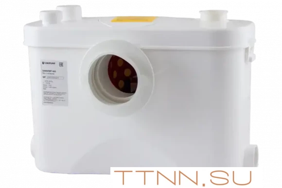 Канализационная установка Unipump SANIVORT 405 М 8м (центральный вход) Канализационная установка Unipump SANIVORT 405 М 8м (центральный вход)