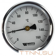Термометр биметаллический с погружной гильзой Watts F+R801 (T) 100/100 (1/2",160"С) Термометр биметаллический с погружной гильзой Watts F+R801 (T) 100/100 (1/2",160"С)