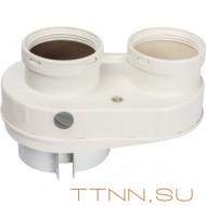 Адаптер STOUT для подключения раздельных труб DN 80 Адаптер STOUT для подключения раздельных труб DN 80