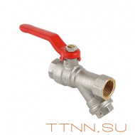 Кран шаровый с фильтром Valtec 3/4 Valtec VT.292 FF Кран шаровый с фильтром Valtec 3/4 Valtec VT.292 FF
