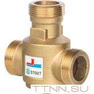 Смесительный клапан STOUT G 1 1/4 НР 70°С Смесительный клапан STOUT G 1 1/4 НР 70°С