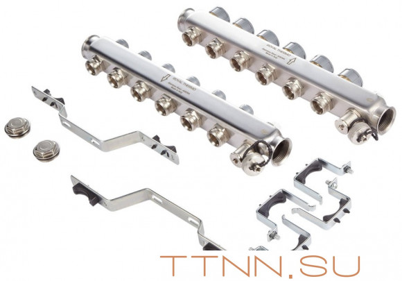 Для отопления Royal Thermo 1" ВР-3/4" НР, 2 выхода, нерж. (RTE 51.102) Для отопления Royal Thermo 1" ВР-3/4" НР, 2 выхода, нерж. (RTE 51.102)