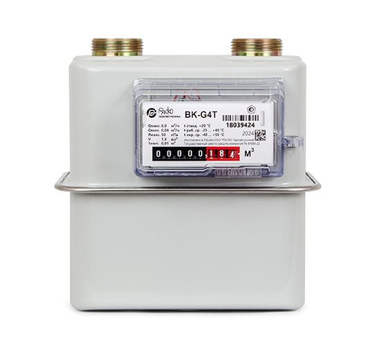 Счетчик газа ВК-G4Т Правый с ТК, 110 мм, 1 1/4 Раско Газэлектроника Счетчик газа ВК-G4Т Правый с ТК, 110 мм, 1 1/4 Раско Газэлектроника