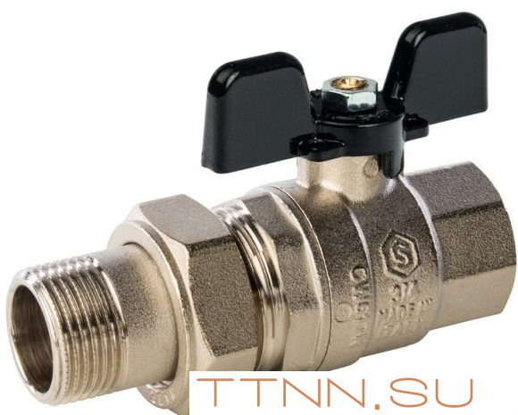 Кран шаровой с накидной гайкой STOUT 3/4" SVB-0007-000020 Кран шаровой с накидной гайкой STOUT 3/4" SVB-0007-000020