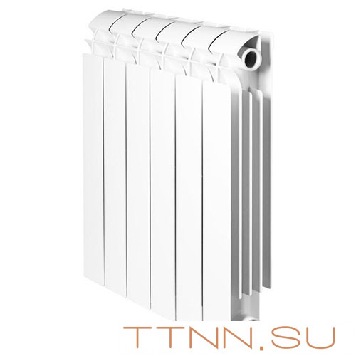 Алюминиевый радиатор Global VOX- R 500 14 секций, боковое подключение