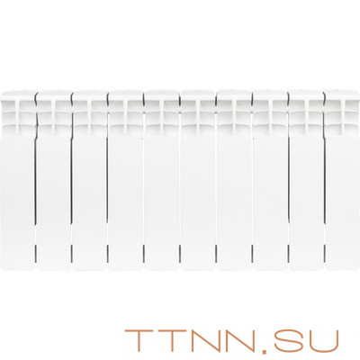 Биметаллический радиатор STOUT SPACE 350 10 секций (SRB-0310-035010) Биметаллический радиатор STOUT SPACE 350 10 секций (SRB-0310-035010)