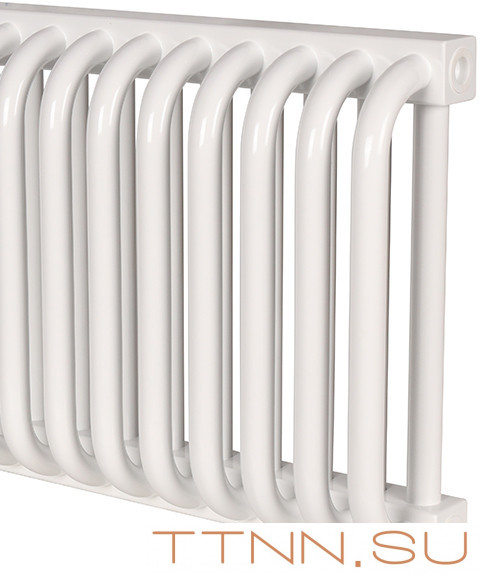 Стальной трубчатый радиатор 2-колончатый Rommer RST 2030/22 боковое подключение RAL9016 Стальной трубчатый радиатор 2-колончатый Rommer RST 2030/22 боковое подключение RAL9016