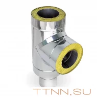 Сэндвич-тройник угол 90° Ф300х400 Сэндвич-тройник угол 90° Ф300х400