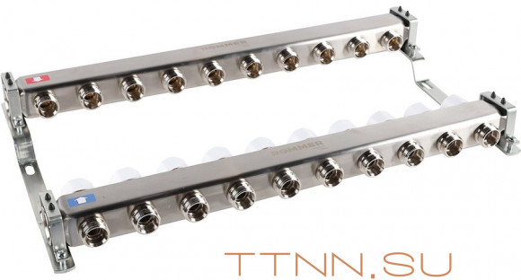 Для отопления Rommer 1"/3/4"x10 с запорными клапанами (RMS-3200-000010) Для отопления Rommer 1"/3/4"x10 с запорными клапанами (RMS-3200-000010)