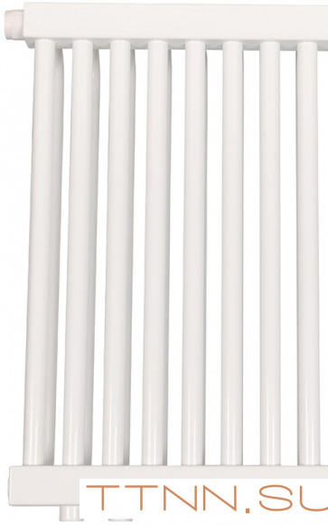 Стальной трубчатый радиатор 2-колончатый Rommer RST 2050/12 нижнее правое подключение RAL9016