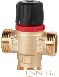 Смесительный клапан Rommer 1" НР 30-65°С KV 2,3 (RVM-1131-236525) центральное смешивание Смесительный клапан Rommer 1" НР 30-65°С KV 2,3 (RVM-1131-236525) центральное смешивание