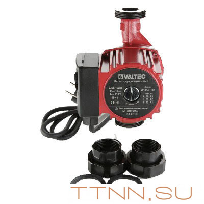 Насос для отопления VALTEC RS 32/6-180 Насос для отопления VALTEC RS 32/6-180