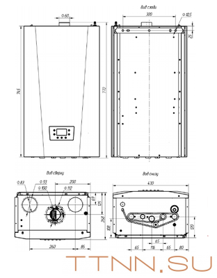 Настенный газовый котел Лемакс PRIME-V14 Настенный газовый котел Лемакс PRIME-V14