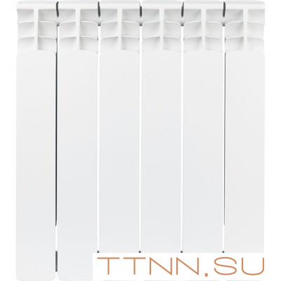 Биметаллический радиатор STOUT SPACE 500 6 секций (SRB-0310-050006) Биметаллический радиатор STOUT SPACE 500 6 секций (SRB-0310-050006)