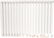 Стальной трубчатый радиатор 2-колончатый Rommer RST 2050/18 боковое подключение RAL9016 Стальной трубчатый радиатор 2-колончатый Rommer RST 2050/18 боковое подключение RAL9016