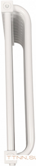 Стальной трубчатый радиатор 2-колончатый Rommer RST 2050/18 нижнее правое подключение RAL9016