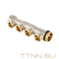 Коллектор Valtec 4 выхода х1" х евроконус 3/4 VTc.500 NE Коллектор Valtec 4 выхода х1" х евроконус 3/4 VTc.500 NE