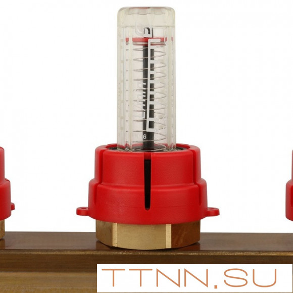 Для отопления STOUT Коллектор регулируемый с расходомерами 1/3/4x11 Для отопления STOUT Коллектор регулируемый с расходомерами 1/3/4x11