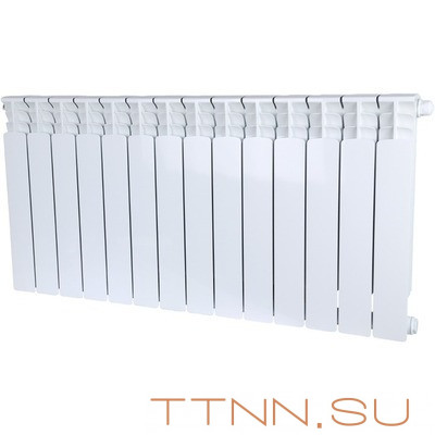 Биметаллический радиатор STOUT SPACE 500 нижнее 14 секций (SRB-0320-050014) Биметаллический радиатор STOUT SPACE 500 нижнее 14 секций (SRB-0320-050014)