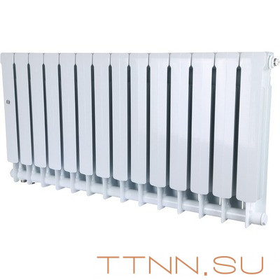 Биметаллический радиатор STOUT SPACE 500 нижнее 14 секций (SRB-0320-050014) Биметаллический радиатор STOUT SPACE 500 нижнее 14 секций (SRB-0320-050014)
