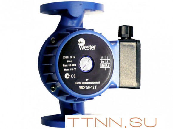Насос для отопления Wester WCP 50-18F Насос для отопления Wester WCP 50-18F
