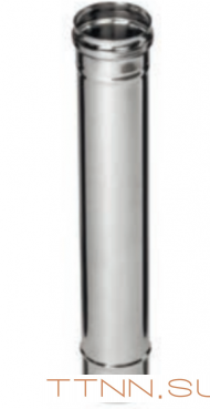 Труба для отопления Ferrum Дымоход 0,5м 300 AISI 430 0,5 мм Труба для отопления Ferrum Дымоход 0,5м 300 AISI 430 0,5 мм