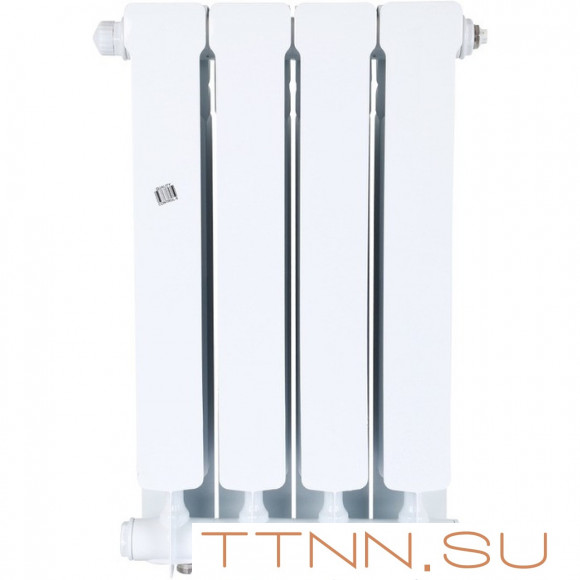 Биметаллический радиатор STOUT SPACE 500 нижнее 4 секции (SRB-0320-050004)