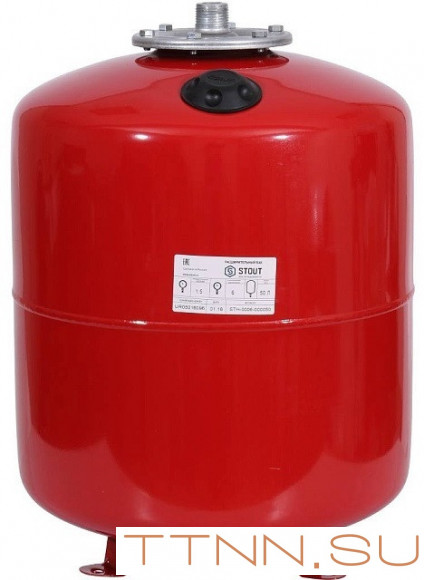Расширительный бак STOUT 50л/6бар (STH-0006-000050) Расширительный бак STOUT 50л/6бар (STH-0006-000050)