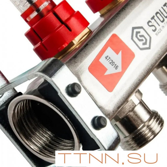 Коллектор с расходомерами STOUT SMS 0917 000013 Коллектор с расходомерами STOUT SMS 0917 000013