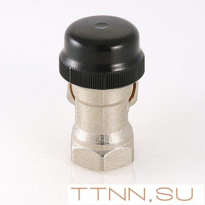 Клапан термостатический для радиатора угловой с преднастройкой Valtec KV 0,1-0,6 1/2" VT.037.N.04 Клапан термостатический для радиатора угловой с преднастройкой Valtec KV 0,1-0,6 1/2" VT.037.N.04