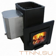 Печь Варвара Мини навесная, удлиненная топка, панорамная дверь Печь Варвара Мини навесная, удлиненная топка, панорамная дверь