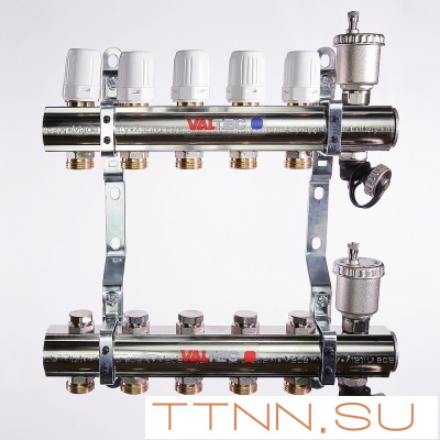 Для отопления VALTEC 1"х3 вых. Евроконус 3/4" Для отопления VALTEC 1"х3 вых. Евроконус 3/4"