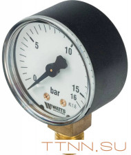 Манометр радиальный Watts F+R200 (MDR) 50/ 16x1/4" Манометр радиальный Watts F+R200 (MDR) 50/ 16x1/4"