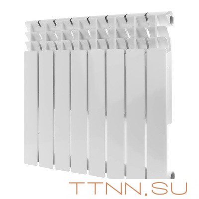 Алюминиевый радиатор Rommer Optima 500 8 секций Алюминиевый радиатор Rommer Optima 500 8 секций