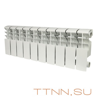 Алюминиевый радиатор Rommer Plus 200 10 секций Алюминиевый радиатор Rommer Plus 200 10 секций