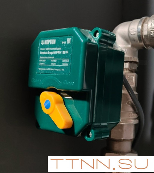 Кран с электроприводом Neptun Bugatti Pro 12В 3/4 Кран с электроприводом Neptun Bugatti Pro 12В 3/4