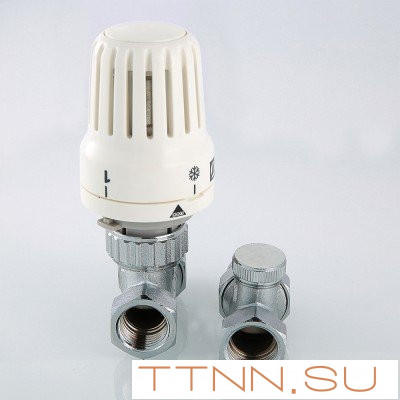 Комплект терморегулирующий для радиатора прямой Valtec 1/2 VT 046 N 4 Комплект терморегулирующий для радиатора прямой Valtec 1/2 VT 046 N 4