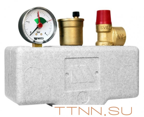 Группа безопасности Watts KSG 30/25M-ISO2 (до 200 кВт) (в теплоизоляции) Группа безопасности Watts KSG 30/25M-ISO2 (до 200 кВт) (в теплоизоляции)