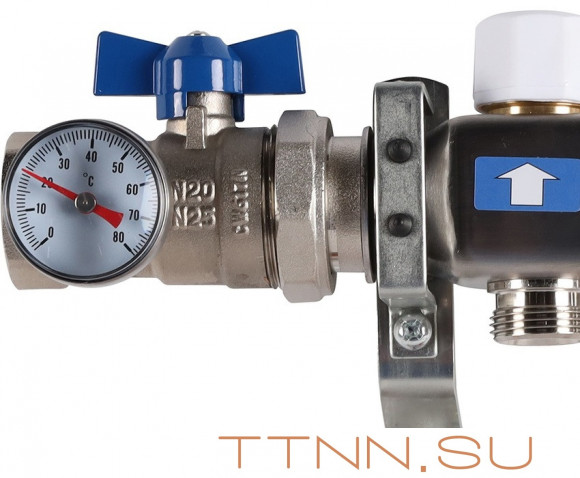 Для отопления Rommer 1"/3/4"x5 с расходомерами (RMS-1210-000005) Для отопления Rommer 1"/3/4"x5 с расходомерами (RMS-1210-000005)