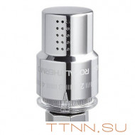 Термоголовка жидкостная Royal Thermo DESIGN М30х1,5 хром (корпус пластик) Термоголовка жидкостная Royal Thermo DESIGN М30х1,5 хром (корпус пластик)