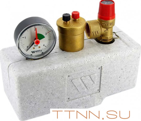 Группа безопасности Watts KSG/PF30/ISO (до 50 кВт) (в теплоизоляции) Группа безопасности Watts KSG/PF30/ISO (до 50 кВт) (в теплоизоляции)