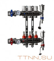 Коллекторная группа TIM KA003 3 выхода латунь Коллекторная группа TIM KA003 3 выхода латунь