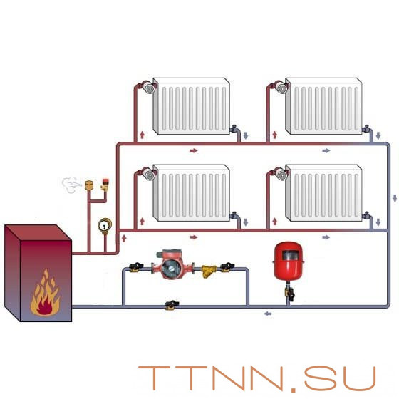 Расширительный бак Wester WRV 50