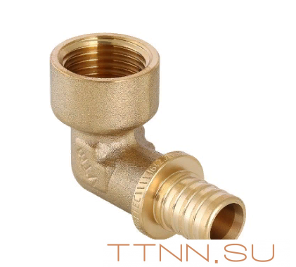 Угольник аксиальный Valtec 20х3/4 VTm.452.BG.002005 с переходом на внутреннюю резьбу Угольник аксиальный Valtec 20х3/4 VTm.452.BG.002005 с переходом на внутреннюю резьбу