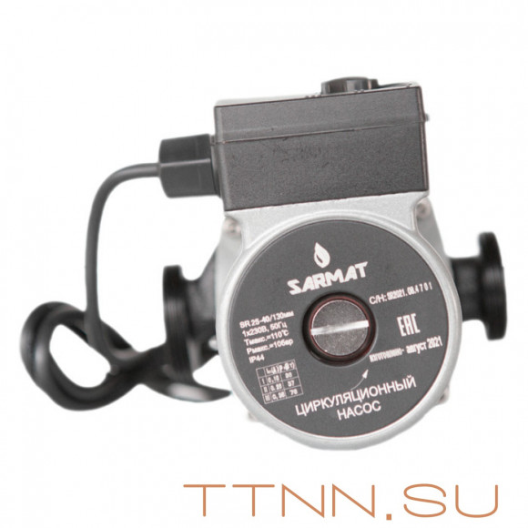 Насос для отопления ETERNA SR 25-60/130