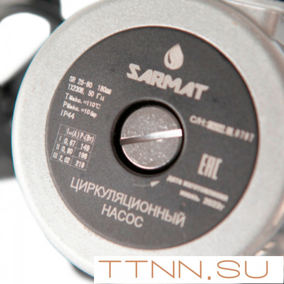 Насос для отопления ETERNA SR 25-80 Насос для отопления ETERNA SR 25-80